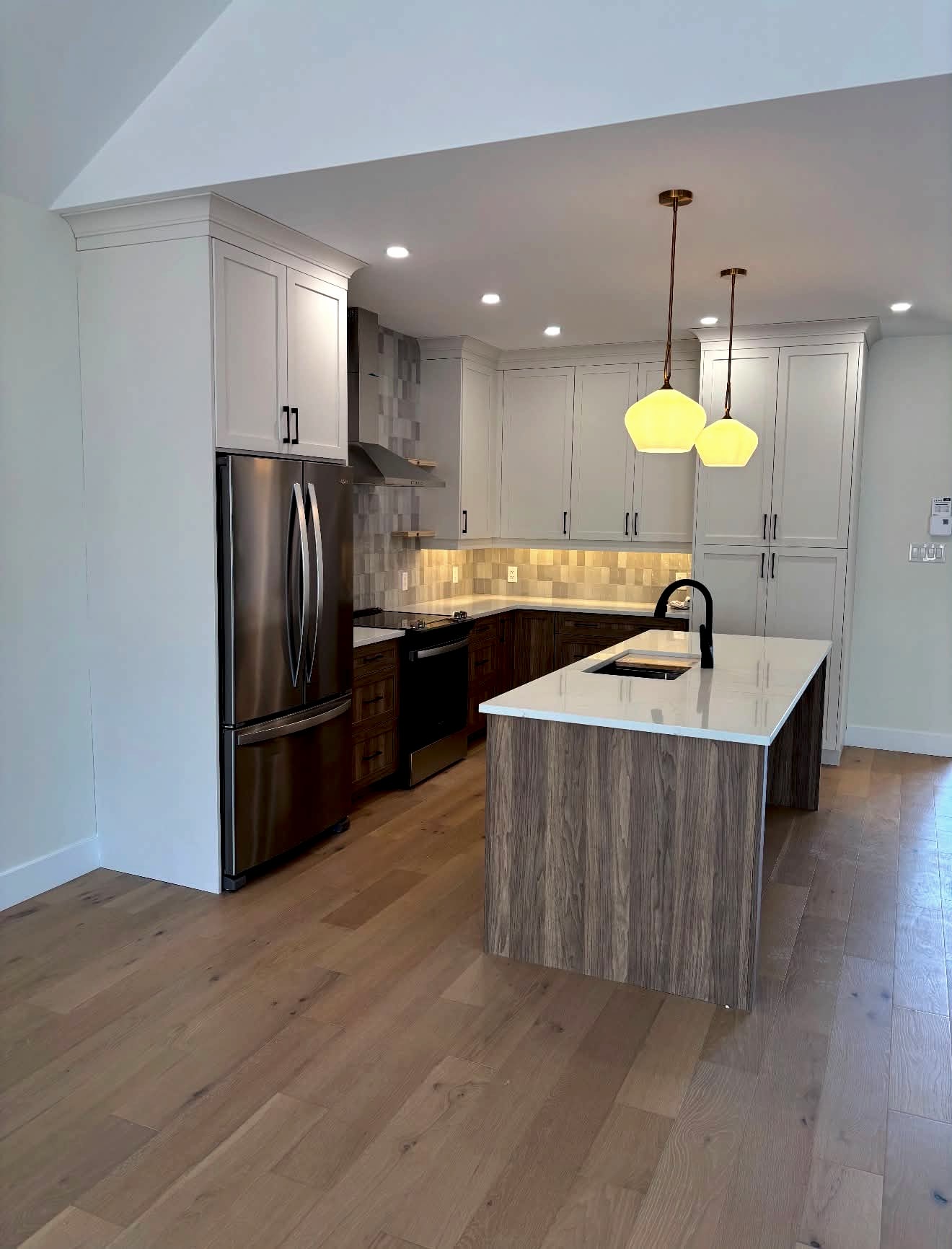 Premium quartz kitchen renovation, Saint John NB