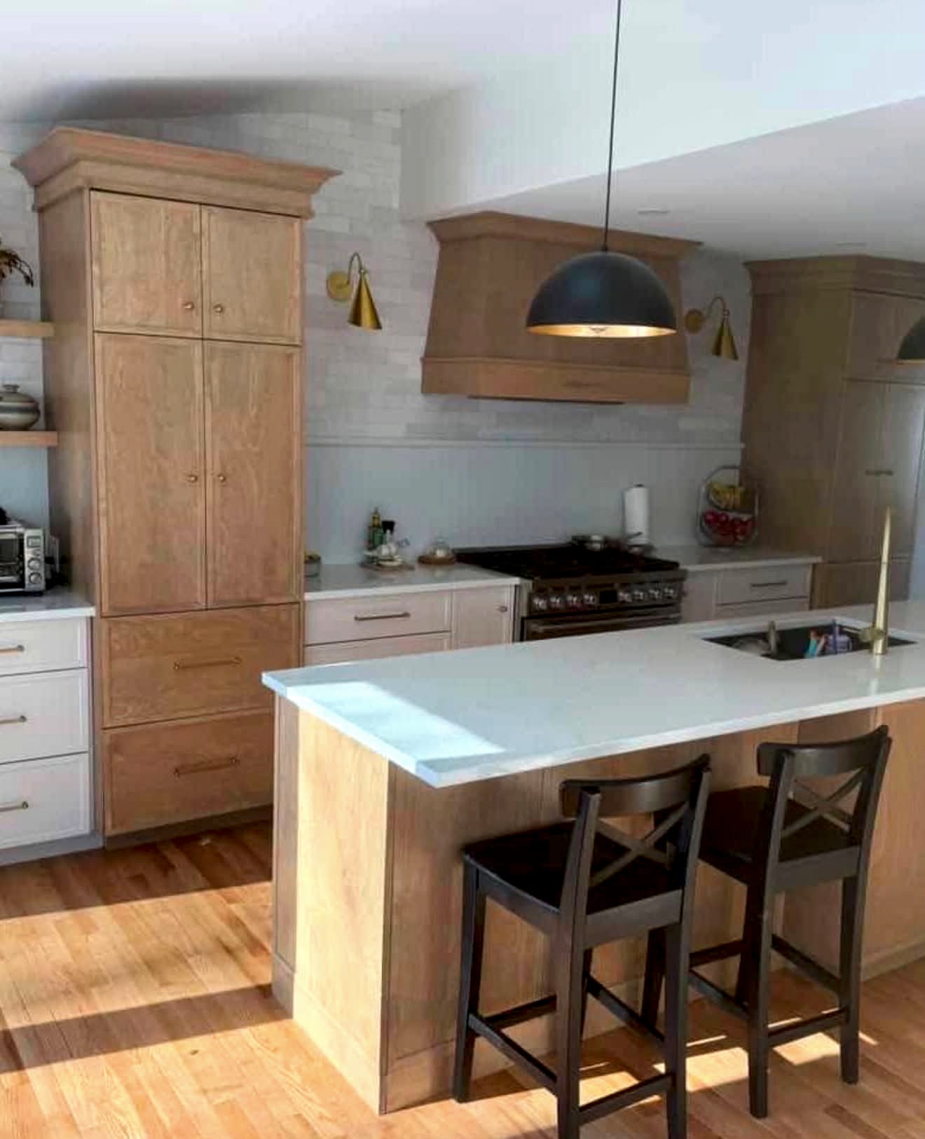 Quartz kitchen countertop installation — New Brunswick